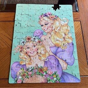 Vintage 80’s Barbie & Skipper Jigsaw Puzzle